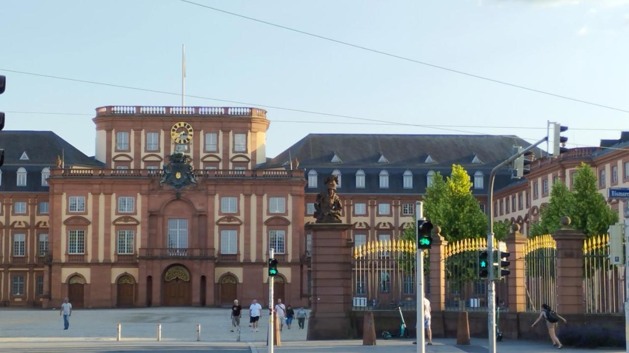 Mannheim Zentrum Stadthaus Zimmer 3 Apartment Luaran gambar